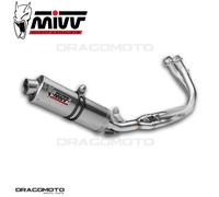Mivv Complete Exhaust Oval Stainless Steel for Kawasaki Versys 650 2015 > 2020