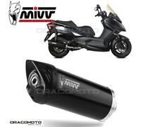 MIVV Full Exhaust MOVER for KYMCO DOWNTOWN 300 (09-17) Black SS