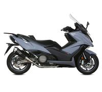 Full Exhaust Mivv Delta Race Steel Black Kymco Ak 550 2017 > 2021