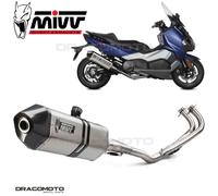 Full Exhaust Mivv Speed Edge Stainless Steel Sym Maxsym Tl 500 2020 > 2021