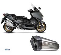 Full Exhaust Kat Leovince Lv-12 Stainless Steel Yamaha Tmax 560 2020 > 2024