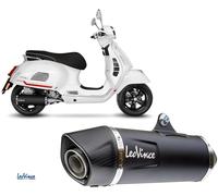 Full Exhaust System Leovince Appr NERO PIAGGIO VESPA GTS 300 HPE SUPER 2021 2023