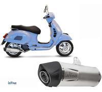 Full Exhaust System Leovince Inox LV ONE EVO 1/1 PIAGGIO VESPA GTS 125 2017 2020