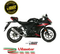 Full Exhaust System Mivv Suzuki Gsx-R 125 2018 18 Motorcycle Delta Race Steel