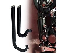 Full Exhaust System Pipe Kit Silencer Mufflers Steel Stainless Accessories For Steed Shadow 600 400 VLX400 VT600C VT600 VLX600
