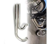 Full Exhaust System Pipe Kit Silencer Mufflers Steel Stainless Accessories For Steed Shadow 600 400 VLX400 VT600C VT600 VLX600