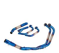 Full Exhaust System Pipe Middle Pipe Slip On For YAMAHA YZF MT03 R25 R3 2015-2021 Without Exhaust MENSUNUBNM(B)