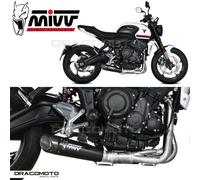 Complete Exhaust MIVV X-M5 Black for TRIUMPH TRIDENT 660 2021 > 2023