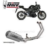 Mivv Complete Exhaust Full system Inox for YAMAHA YZF R3 2015 > 2023