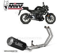 Mivv Complete Exhaust full system Carbon for YAMAHA YZF R3 2015 > 2023