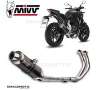 MIVV Full Exhaust System SPORT GP Y.045.LXB Steel Black - Yamaha MT-07 15-