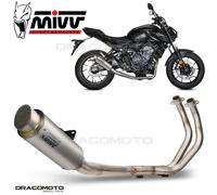 Y.065.L6P - Full Exhaust MIVV GPpro Titanium YAMAHA MT-07 / FZ-07 (21-22)