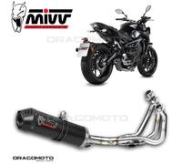 Full exhaust YAMAHA MT-09 2017 2018 MIVV Oval Carbon CC