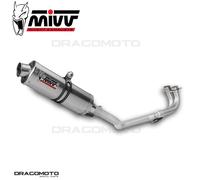 Mivv Complete Exhaust Oval Stainless Steel for Yamaha T-Max 500 2001 > 2007