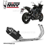 Full exhaust YAMAHA Tracer 700 2016 2017 MIVV Speed Edge Black