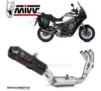 Y.069.L3C - Full Exhaust MIVV OVAL Carbon YAMAHA Tracer 9 / GT (21-22)