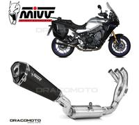 Mivv Delta Race Yamaha Tracer 9/gt 2021-23 Y.069.ldrb Homologated Full Line System Silver Homologated unisex