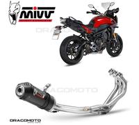 Mivv Oval Yamaha Tracer 900/gt/fj-09 2013-20 Y.049.l3c Homologated Full Line System Silver Homologated unisex