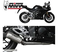 Complete Exhaust MIVV MK3 Steel for YAMAHA YZF R125 2019 2024