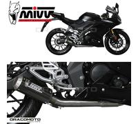 Y.067.SM3C - Full Exhaust MIVV MK3 Carbon YAMAHA MT-125 / YZF R125