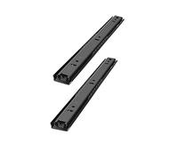 Full Extension Ball Bearing Drawer Slides, Steel Black, 250-450mm, 300mm (12in) - Pack of 2, Smooth Glide Drawer Runners for Kitchen & Furniture Upgrade