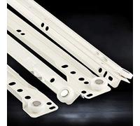 Full Extension Drawer Runners Slides Track Guide Glides Replacement Rails 1 Pairs Drawer Slides for Two Cabinet Rails Thickening Computer Table Chute Clothing Cabinets Keyboard Roller 16in (Size : 16