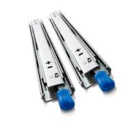 Full Extension Drawer Slides Ball Bearing Runners, 48inch Heavy Duty Slides, with Lock, 1-Pair Metal Steel Guide Rail,Kitchen Cabinet Drawer Slides,300 LB Load Capacity