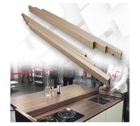 Full Extension Kitchen Cabinet Drawer Slides, Aluminum Alloy Pull-Out Glides, 750MM Telescopic Side Mount for Dining Table, Load Capacity 80 Kg