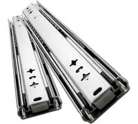 Full Extension Metal Drawer Runners Slides, Cold Rolled Steel Material, Load Capacity 120kg(1200mm(48 inch))
