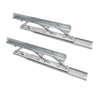 Full Extension Soft-Close Drawer Slides, Kitchen Cabinet Runners, Rust-Resistant Side Mount Glides for Cabinets, Wardrobes & Lockers - Smooth & Silent Operation