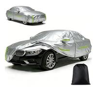 Full Exterior Car Cover for Mercedes Clase E Cabrio 2010-2016, All Weather Waterproof Protection Outdoor Automobile Full Coverage Shield with Reflective Strips Windproof Tarpaulin