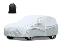 Full Exterior Cover for chevy Sonic 2011-2025 |All Weather Waterproof Car Covers for Automobiles Custom Oxford Cloth Garage Snow Wind UV Dust w/Anti-Theft Lock Door Zipper