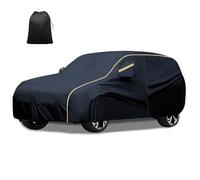 Full Exterior Cover for Nissan Patrol GR Y61 1997-2000 |All Weather Waterproof Car Covers for Automobiles Custom Oxford Cloth Garage Snow Wind UV Dust w/Anti-Theft Lock Door Zipper