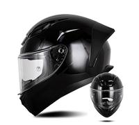 Full Face Adult Motorcycle Helmet ECE Approved with Multi-Ventilation,High-Density EPS Absorption for Motorbike Street Bike Men and Women D,L(59-60CM)