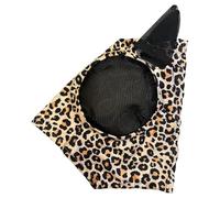 Full Face Fly Blanket - Leopard Print for Horses, Face Fly Proof | Breathable Material for Horse Face Cover, Perfect for Competitions & Daily Management, Previous