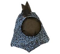 Full Face Fly Cover for Horse Leopard Print Pattern Comfortable