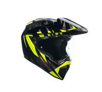 AGV AGV - Helmet AX9 Steppa Carbon Grey / Yellow Fluo XXL