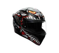 AGV K1 S Lyzard Helmet, black-grey-red, size XS for Men