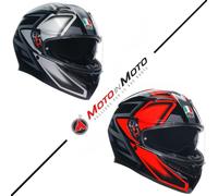 AGV K3 Full Face ECE 22.06 Motorcycle Motorbike Helmet- Compound Matt Black/Grey