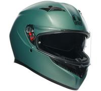 Full Face Helmet AGV K3 E2206 MPLK Mono Matte Sage Green Approved E06 Size S