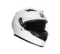 AGV K3 Full Face ECE 22.06 Motorcycle Motorbike Helmet - Mono White