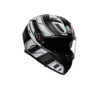 AGV K3 Rivia, full face helmet XS Matt Black/White/Red