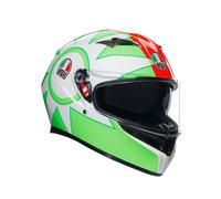 AGV K3 Rossi Mugello 2018, full face helmet XXL White/Light Green/Red