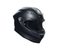 AGV - K6 S AGV E2206 MPLK, Full-face Motorcycle Helmet, Unisex, Matt Black, XS