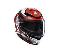 Full-Face Helmet AGV K6 S Reeval White/Red/Grey