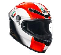 AGV K6 S Sic 58 S26, full face helmet XL Red/White/Black/Gold