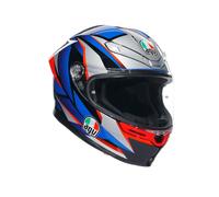 Full-Face Helmet AGV K6 S SLASHCUT BLACK/BLUE/RED