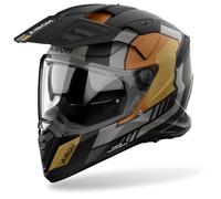 Airoh Adventure Helmet Bandit Horn Gold Matt M