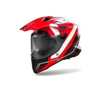 Airoh Commander 2 Mavick Motocross Helmet, black-white-red, size S