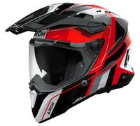 Airoh Commander 2 Skip Enduro Helmet Black/Red/White XS